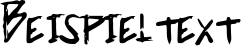 Image preview of font Scarebrook