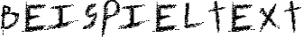 Image preview of font Scratch Regular