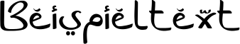 Image preview of font Shaumy