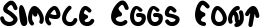 Simple Eggs Font