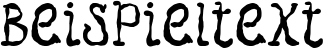 Image preview of font Sketchy Ghost