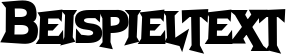 Image preview of font Skull and Void
