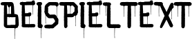 Image preview of font Skull Attack