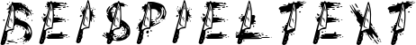 Image preview of font Slashies Regular