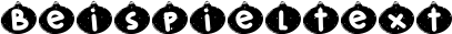 Image preview of font Snow Bells