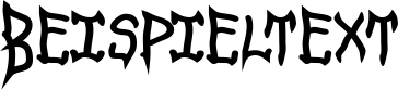 Image preview of font SpookShow Undead