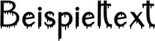 Image preview of font Spooky Adventure