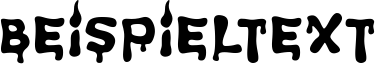 Image preview of font Spooky Light