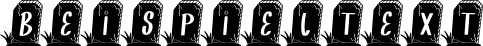 Image preview of font SPOOKY TOMB