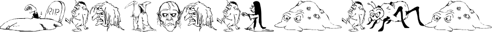 Image preview of font StrangersInTheNightTwo