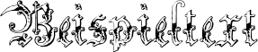 Image preview of font Strelsau