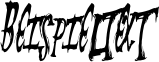 Image preview of font SummerScare