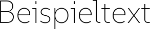 Image preview of font SUSE