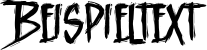 Image preview of font Unblessed