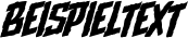 Image preview of font Upjohn - Rough