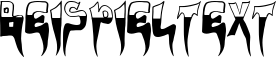Image preview of font VALEN