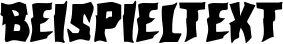 Image preview of font Vorvolaka Rotated