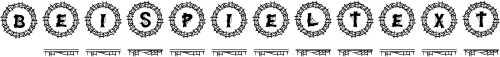Image preview of font Webi Halloween Monogram