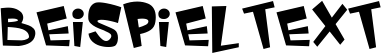 Image preview of font Whimsy