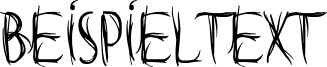 Image preview of font Words are but wind Demo Version