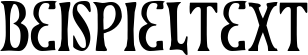 Image preview of font Xiphos Gradient Castle
