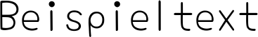 Image preview of font Yomogi