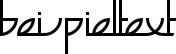 Image preview of font Zefir