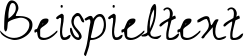 Image preview of font Zeyada