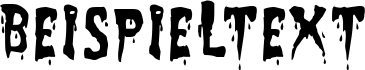 Image preview of font Zreaks NFI